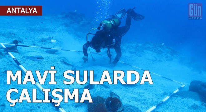 Mavi sularda 7 kazı ve araştırma çalışması