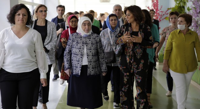 Engelli Rehabilitasyon Merkezi'ni ziyaret ettiler