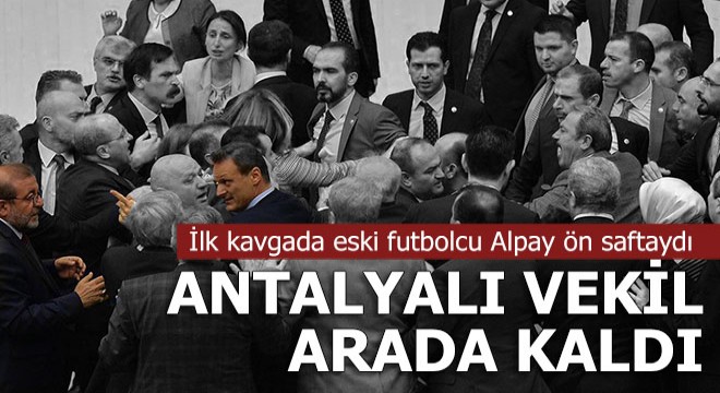 Meclis'in ilk kavgası...