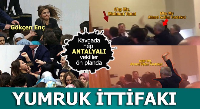 Meclis te  Yumruk  ittifakı