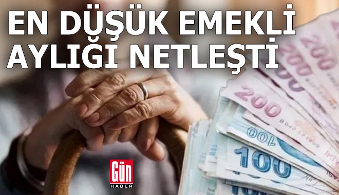 Meclis'ten geçti: En düşük emekli aylığı netleşti