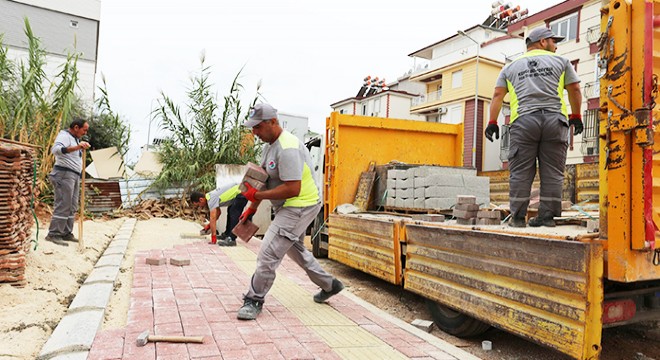 Mehmet Akif Ersoy Mahallesi’ne kaldırım