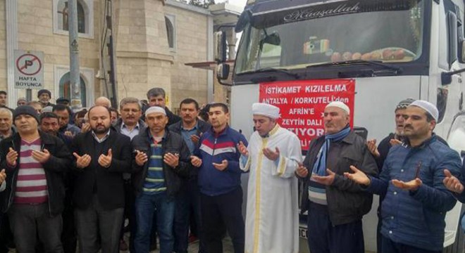 Mehmetçiğe 25 ton meyve