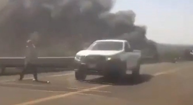 Meksika da zincirleme kaza: 21 ölü
