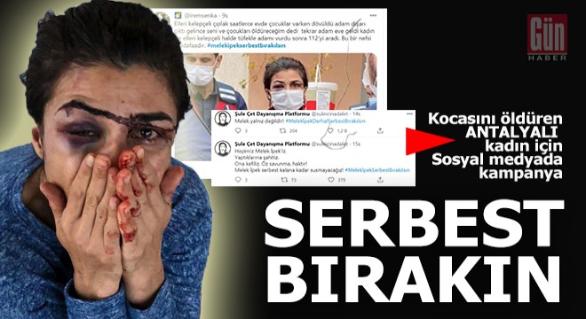Melek İpek için sosyal medyada, 'Serbest bırakın' kampanyası