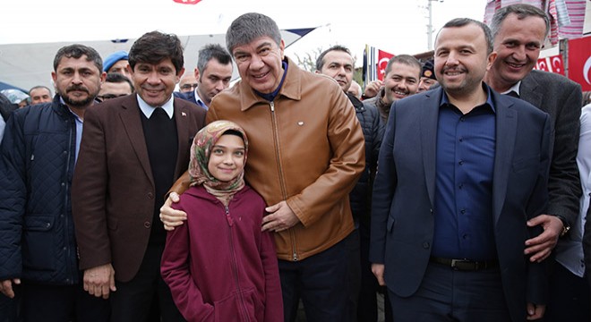 Menderes Türel'in Demre ziyareti