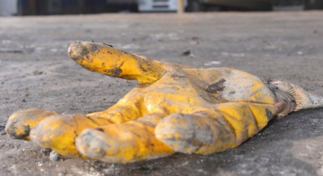 Mermer ocağında düşen mühendis yaralandı