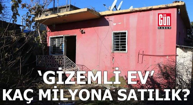 Mersin'deki gizemli ev kaç milyona satılık?