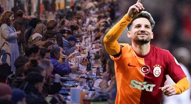 Mertens’ten iftar rekoru: Tam 2 kilometre