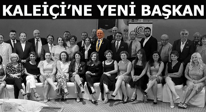 Mesut Özderin bayrağı teslim aldı