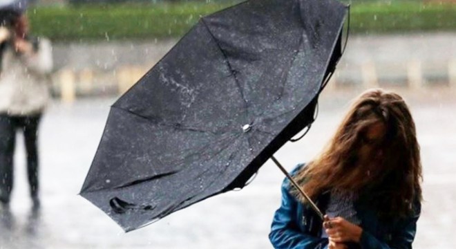 Meteoroloji'den sağanak ve kuvvetli rüzgar uyarısı
