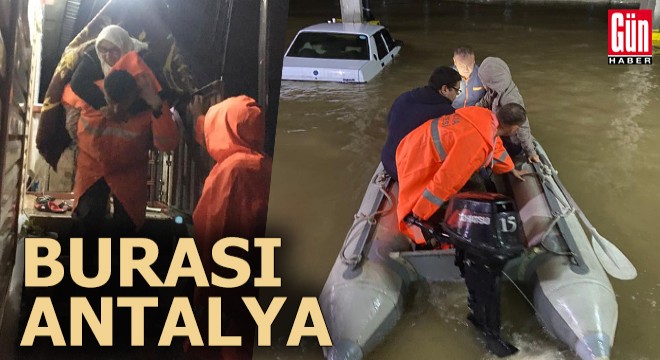 Meteoroloji den Antalya için yeni uyarı