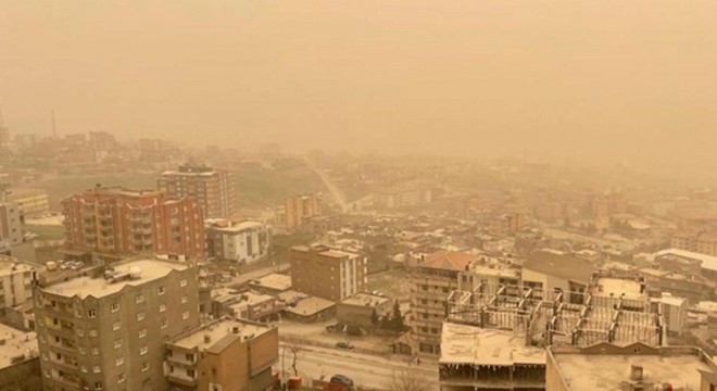 Meteoroloji den toz taşınımı uyarısı