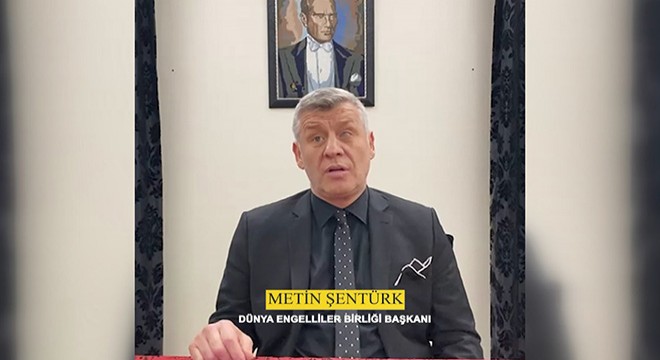 Metin Şentürk ten Dünya Engelliler Haftası mesajı