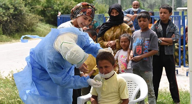 Mevsimlik işçinin çocuğunda koronavirüs çıktı