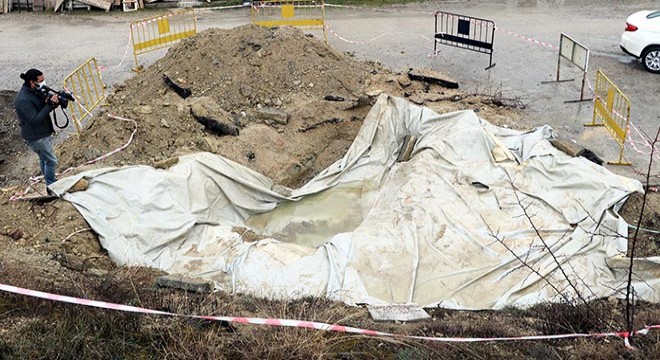 Mezarlıkta kaçak kazı soruşturması