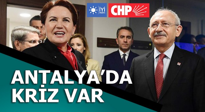 Millet İttifakı'nda Antalya krizi
