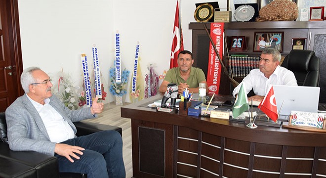 Milletvekili Aydın'dan Kumluca Ziraat Odası'na ziyaret