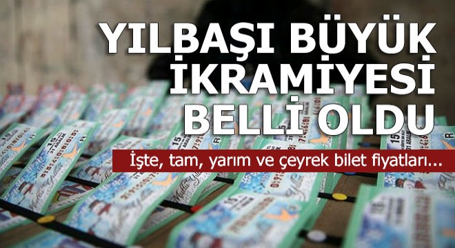 Milli Piyango'de büyük ikramiye belli oldu