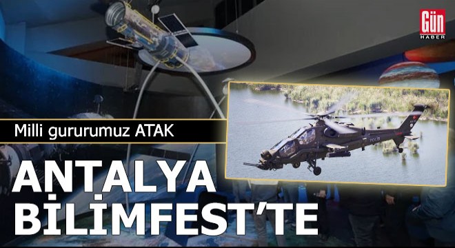 Milli gururumuz T129 ATAK, BİLİMFEST'te