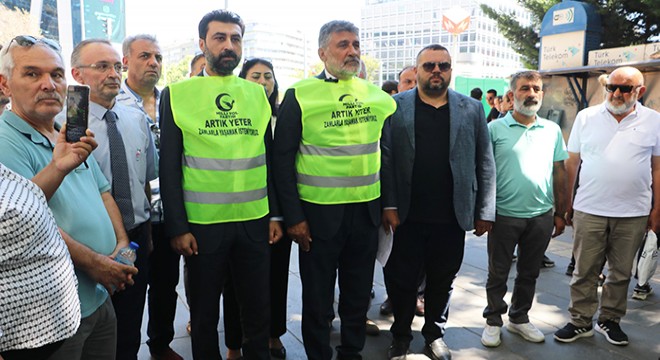 Milli Yol Partisi zamları protesto etti