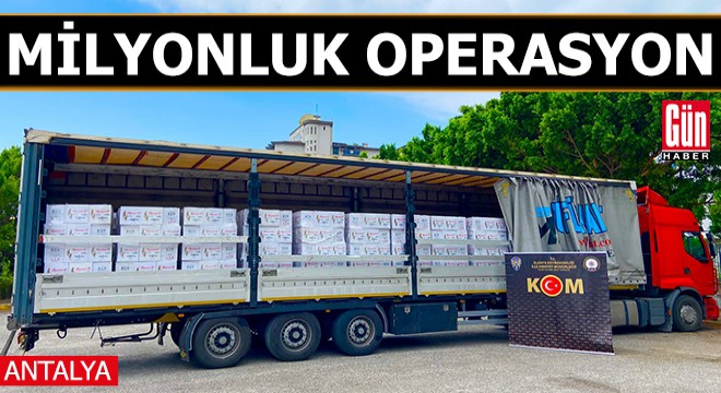 Milyonluk operasyon