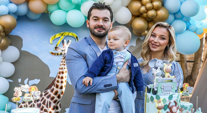 Minik Demir'e 1 yaş partisi