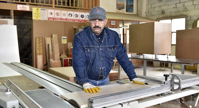 Miniklerin mobilyaları Fen İşlerinden