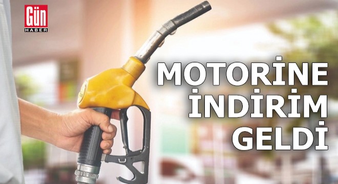 Motorine indirim geldi: Pompaya yansıdı