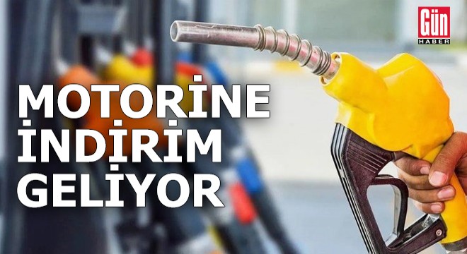 Motorine indirim geliyor