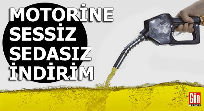 Motorine sessiz sedasız indirim