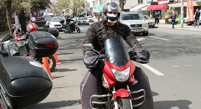 Motorlu kuryelerin koronavirüs tedbirleri