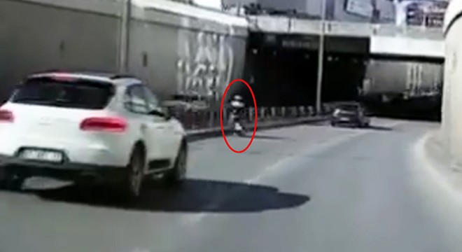 Motosiklet kullanırken epilepsi nöbeti geçiren kadın ölümden döndü