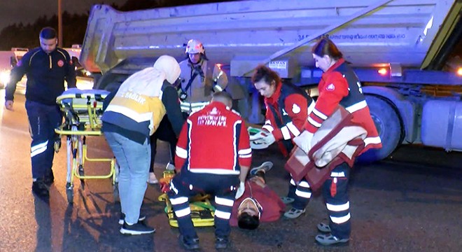 Motosiklet sürücüleri kazaya yol açtı: 2 yaralı
