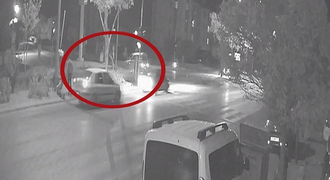 Motosiklet sürücüsü İbrahim'in öldüğü kaza kamerada