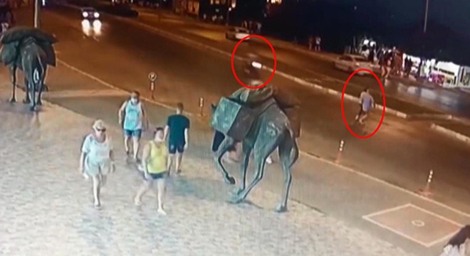 Motosikletin çarptığı Alman turist yaşamını yitirdi