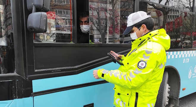 Muayenesi olmayan özel halk otobüsü şoförüne yolcu tepkisi