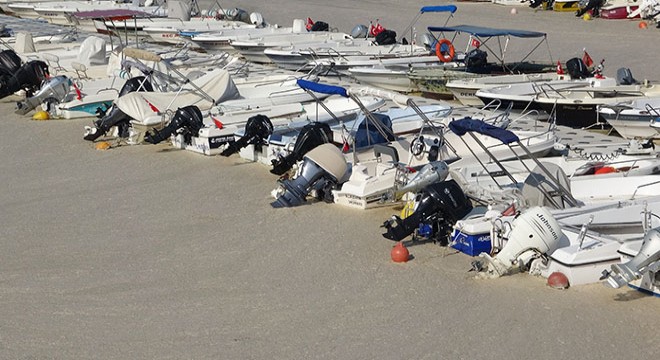 Mudanya Yat Limanı'nı deniz salyası kapladı