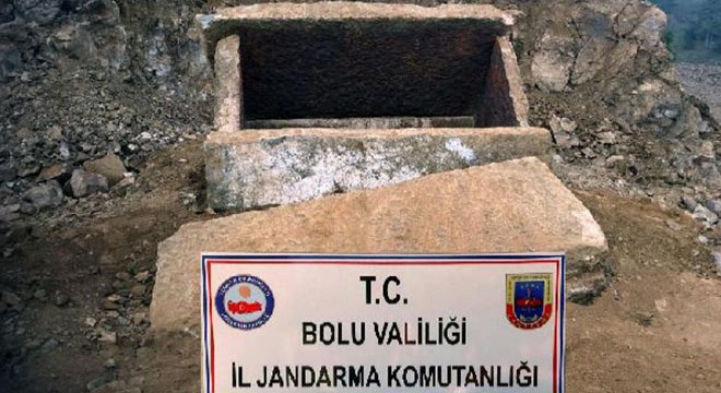 Mudurnu'da 2 bin yıllık lahit bulundu