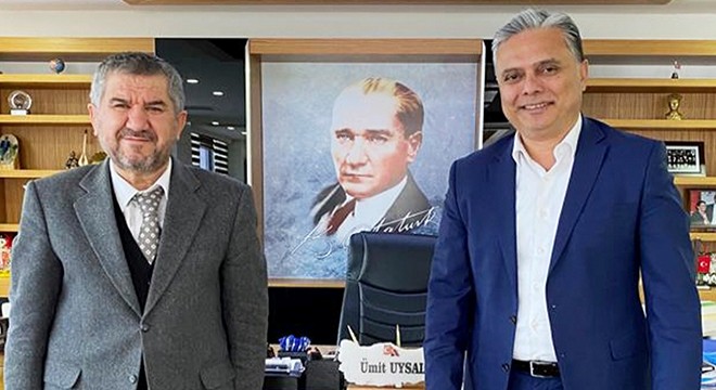 Müftü Artan'dan Başkan Uysal'a veda ziyareti