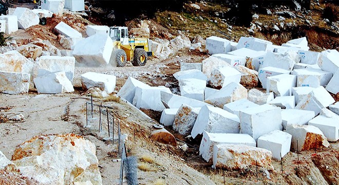 Muğla nın beyaz mermeri 60 ülkeye ihraç ediliyor