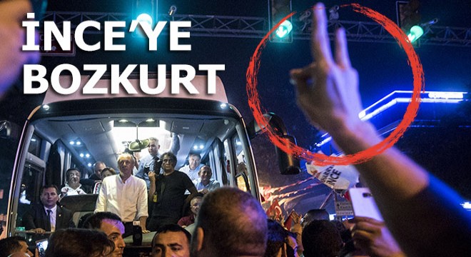 Muharrem İnce'ye 'Bozkurt' selamı