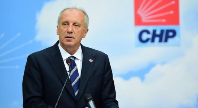 Muharrem İnce; Kimse partiden istifa etmesin