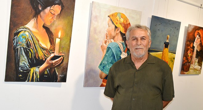 Mühendis ressamın Antalya da sergi heyecanı