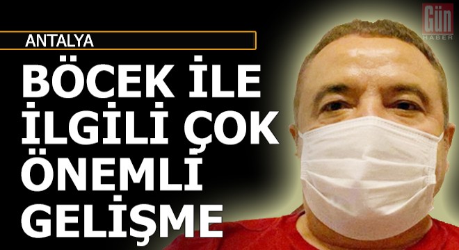 Muhittin Böcek ile ilgili çok önemli bir gelişme...