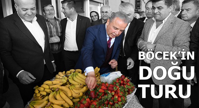 Muhittin Böcek in Doğu turu