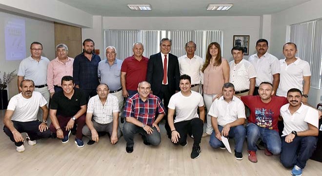 Muhtarlardan Başkan Uysal'a destek