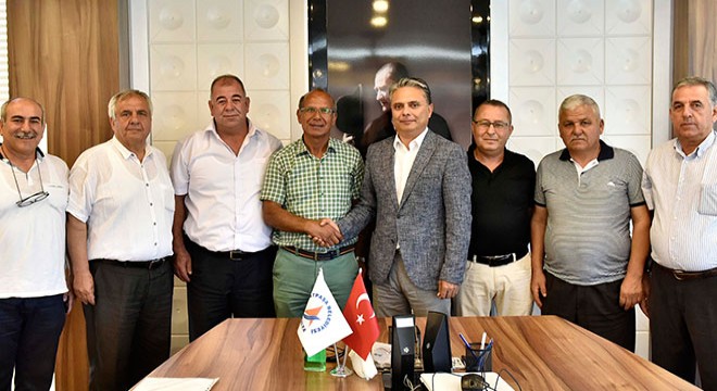 Muhtarlardan Uysal'a ziyaret
