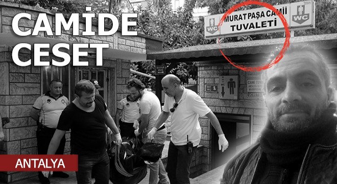 Muratpaşa Camii'nde ceset bulundu