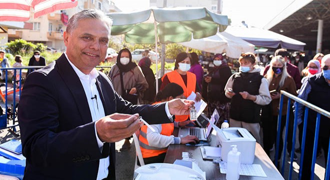 Muratpaşa HES kodlu 'anahtarlık' dağıtımını sürdürüyor
